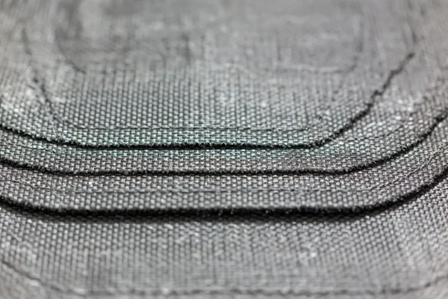 Aramid fiber fabric shown in the comparison of 4 types of bulletproof sheet materials

